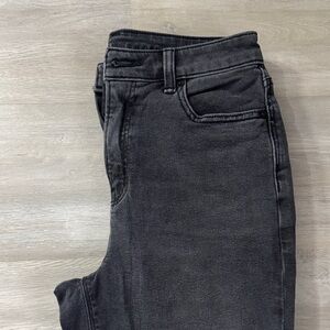 American Eagle Outfitters Women's Black Straight Leg Jeans